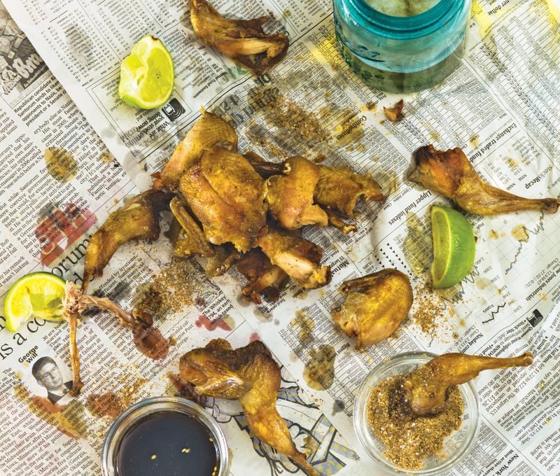 KFQ, Kentucky Fried Quail, Southern Food with Whiff of Asia from ‘Smoke and Pickles’