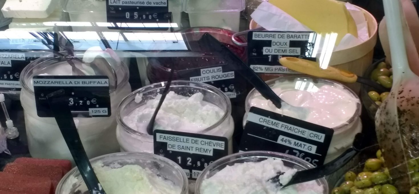Dairy Good Provence, Beurre de Baratte, Faisselle de Chevre de Saint Remy