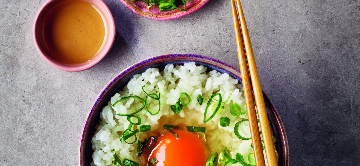 Tamakake Gohan Recipe from ‘Rice: 80 Easy Rice Recipes’ Cookbook by Makiko Sano